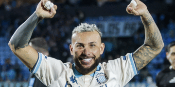 Duván Vergara marca su primer gol y le da el triunfo a Racing ante Belgrano
