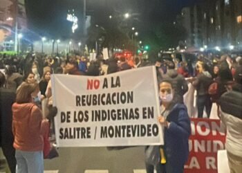 Cuatro días de protestas en el Salitre en Bogotá, por reubicación de emberas