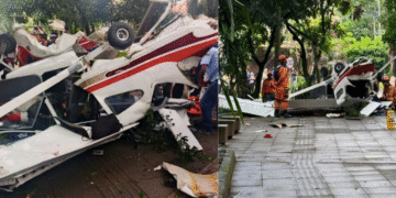 Sale a la luz audio de accidente de avioneta que cayó cerca al estadio de Medellín: “No voy a alcanzar la pista”