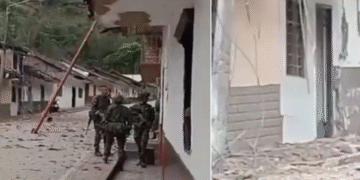 Dos policías y cuatro civiles heridos fue el saldo del ataque armado contra la estación de Policía en La Vega, Cauca