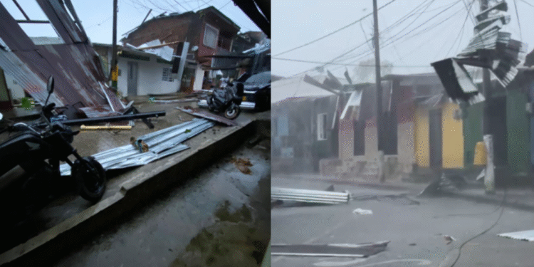 Anuncian ayudas a 6.500 damnificados que dejó vendaval en Condoto, Chocó