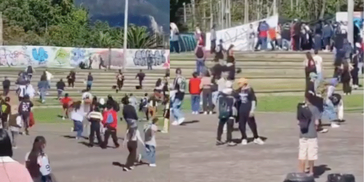 Asistentes de Hip hop al parque, en Bogotá, agredieron con piedras y botellas a policías