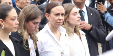 El emotivo discurso de María Claudia Tarazona en despedida de Miguel Uribe: “Los buenos somos más”