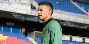 ¿Una nueva lesión? James Rodríguez sería duda para el próximo duelo de León