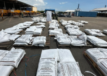 Incautan más de cinco toneladas de cocaína en el Puerto de Cartagena
