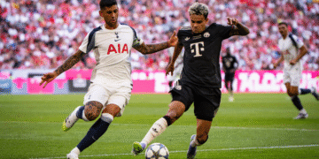 Primeras críticas a Luis Díaz en el Bayern Múnich tras debut como titular en amistoso contra Tottenham