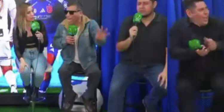 Video: dos periodistas se golpearon en plena transmisión