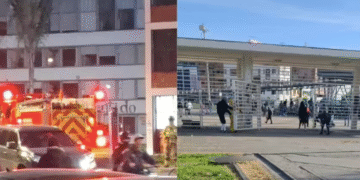 En medio de disturbios, fuerte explosión en edificio de la Universidad Nacional en Bogotá