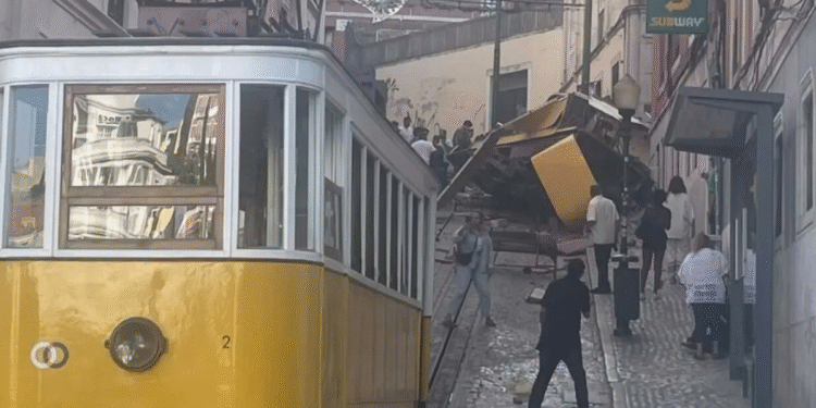 Portugal decreta día de luto tras trágico accidente del funicular en Lisboa