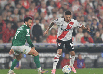 Juan Fernando Quintero brilló en River, pese a la derrota contra Palmeiras en Libertadores