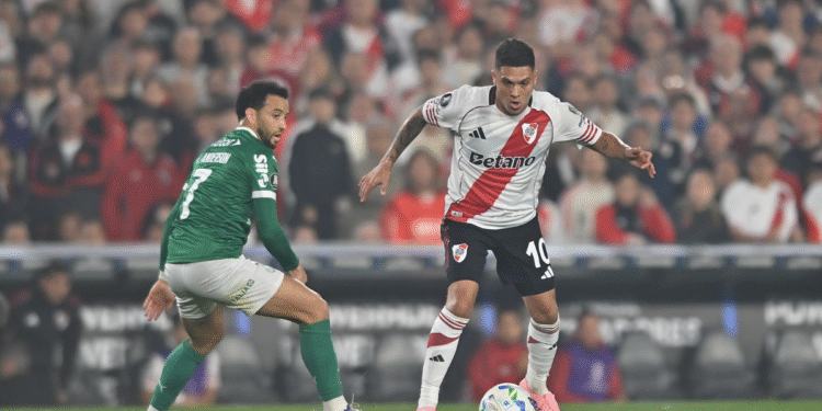 Juan Fernando Quintero brilló en River, pese a la derrota contra Palmeiras en Libertadores