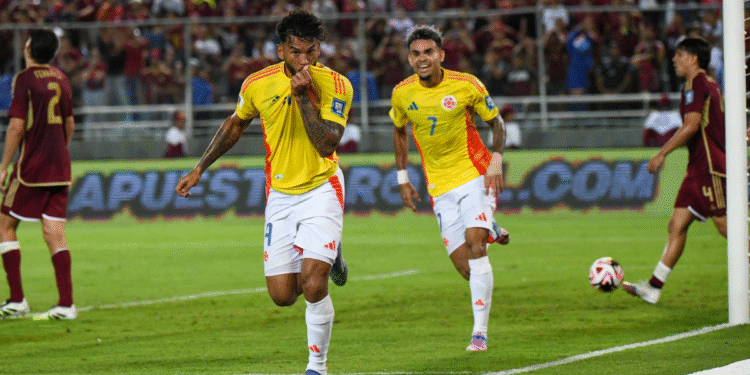 Colombia goleó 6-3 a Venezuela y cerró las Eliminatorias rumbo al Mundial con espectáculo ofensivo