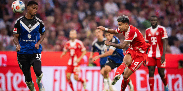 Luis Díaz sigue encendido en Alemania: nuevo tanto en goleada del Bayern Múnich