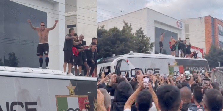 Once Caldas recibe críticas por celebrar antes de su eliminación en la Copa Sudamericana