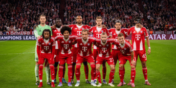Luis Díaz debutó como titular en Champions con el Bayern en triunfo 3-1 ante Chelsea