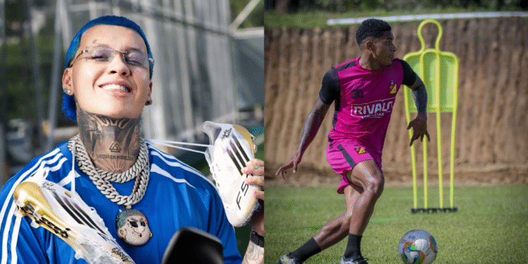 Reggaetonero Blessd compraría reconocido equipo colombiano por 15 millones de dólares