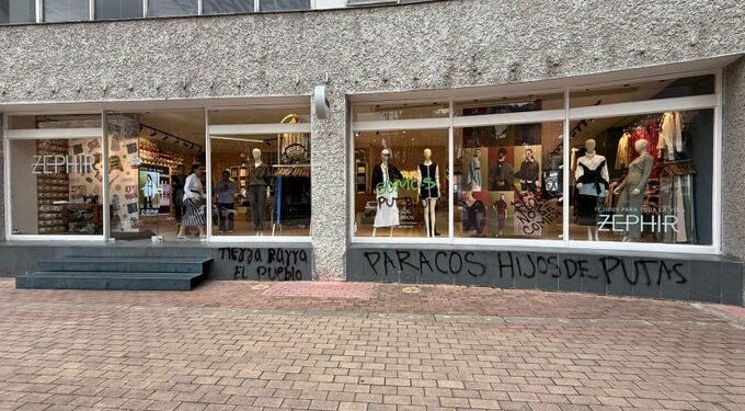 Alcaldía de Bogotá va tras los responsables de actos de vandalismo en el norte de la ciudad