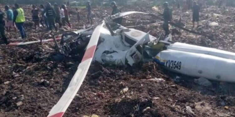 helicóptero de la Aviación venezolana