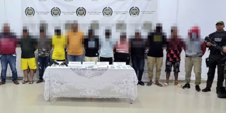 Capturan a peligrosos miembros del Clan del Golfo en operativo contra la extorsión