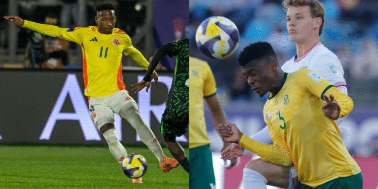 Así llega Sudáfrica al duelo contra Colombia en octavos de final del Mundial Sub-20