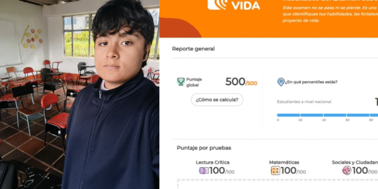 Samuel Huertas, el joven de Fosca que obtuvo puntaje perfecto en las pruebas ICFES