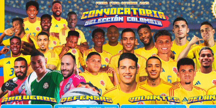 Selección Colombia anuncia convocatoria para amistosos frente a México y Canadá