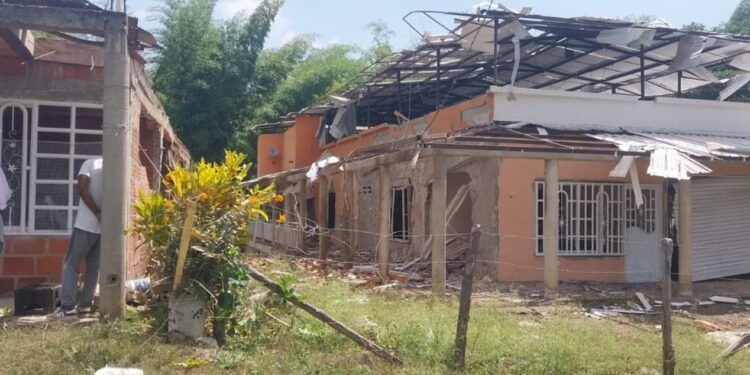 Nuevo atentado contra la Policía en Jamundí, Valle: viviendas resultaron afectadas