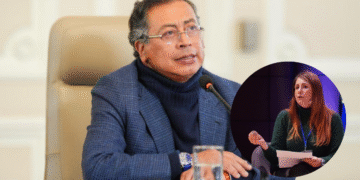 Gustavo Petro e Iris Marin