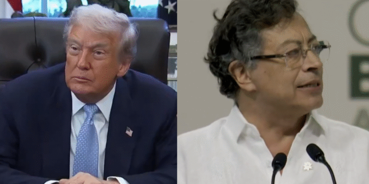 Gustavo Petro responde a Donald Trump