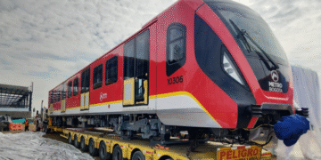 Tercer tren del Metro ya está en Bogotá