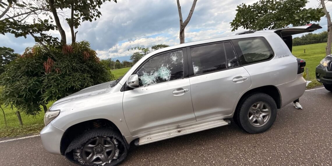 Gobernador de Arauca, Renson Martínez, fue víctima de atentado en el municipio de Tame