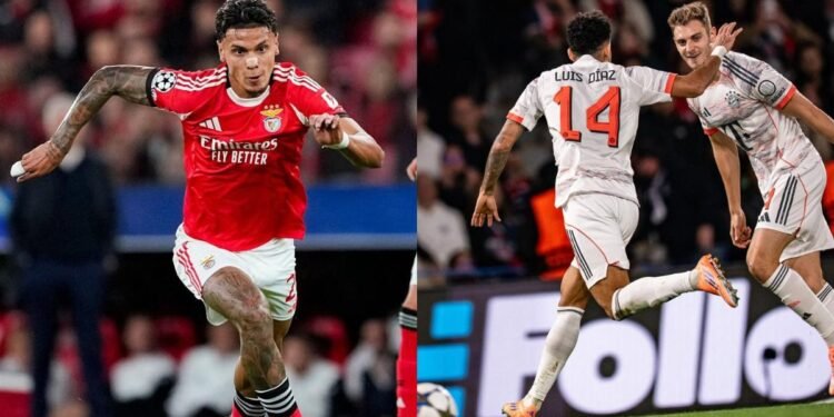 colombianos en la Champions