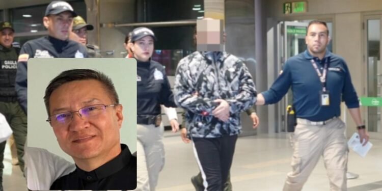 Julián Eduardo Cifuentes Gómez salió del país tras cometer el homicidio del sacerdote Darío Valencia Uribe en 2024.