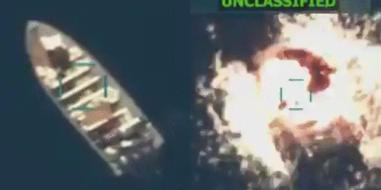 Nuevo ataque de EE.UU. a supuesta narcolancha en el Pacífico deja dos personas fallecidas