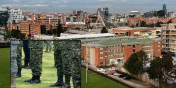 Reportan muerte de dos oficiales dentro de vehículo en el Cantón Norte de Bogotá