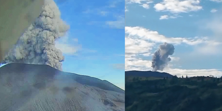 Volcán Puracé pasa a alerta naranja por aumento de actividad: SGC advierte cambios significativos