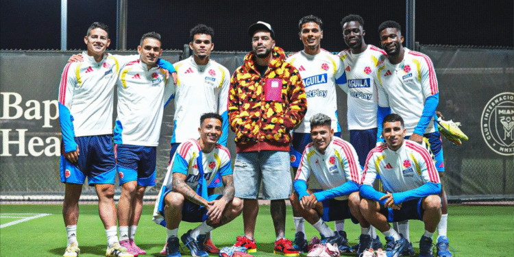 La Selección Colombia ya entrena con grupo completo en Fort Lauderdale