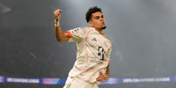 Doblete de goles y expulsión: así fue la agridulce noche de Luis Díaz en la Champions League