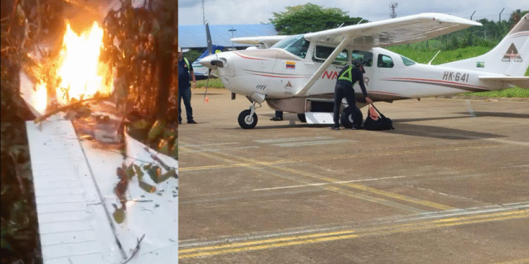 Avioneta con funcionarios de la Registraduría se accidentó en Vaupés: no hay sobrevivientes