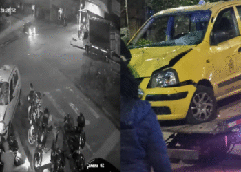 Taxista que atropelló a 11 personas en Bogotá fue judicializado y aceptó cargos