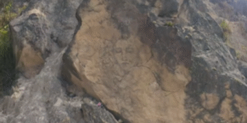 Video: aparece supuesta imagen de la Virgen María en una montaña de Boyacá