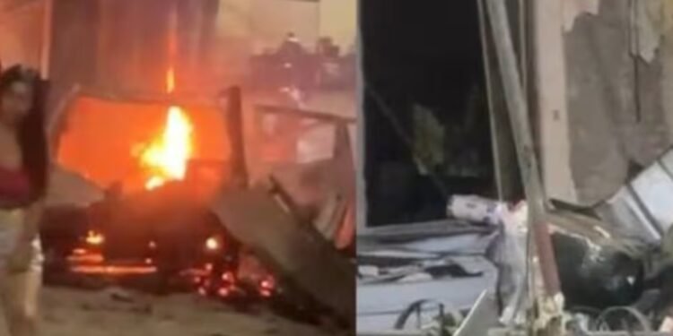 Carro bomba causa terror en Suárez, Cauca: hay casas y locales destruidos