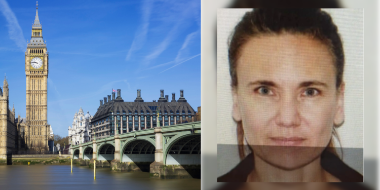 Se conoce la primera imagen del ingreso de Zulma Guzmán a Inglaterra