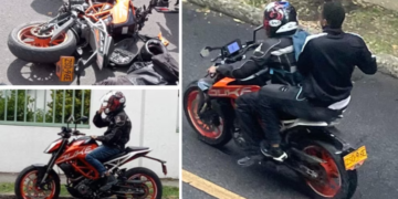 Banda de la moto naranja tiene atemorizados a habitantes del norte de Bogotá: “Tiran a matar”