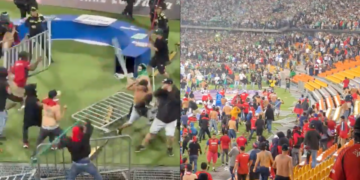 El vandalismo entre las hinchadas amargó la final de la Copa BetPlay entre Nacional y Medellín