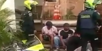 Un fallecido y cinco capturados deja balacera en el barrio El Peñón en Cali