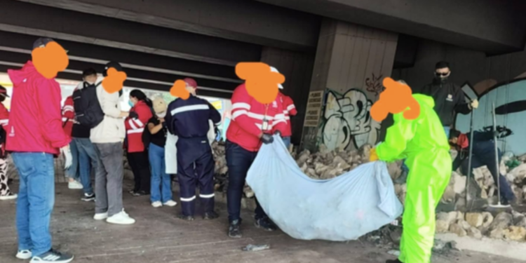 Hay alerta en las autoridades por el hallazgo de cráneos debajo del puente de Puente Aranda