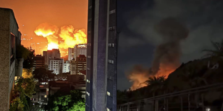 Serían al menos 80 los muertos en Venezuela por bombardeos de Estados Unidos