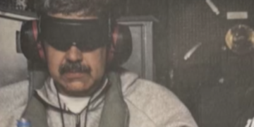 Trump da a conocer la primera foto de Nicolás Maduro tras ser capturado por EE. UU.