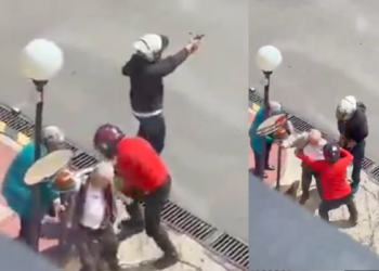 Video: brutal asalto